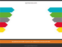 Tablet Screenshot of eprintsview.com